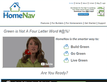 Tablet Screenshot of homenav.com